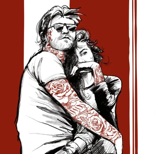 Couple — illustration by Xelo
