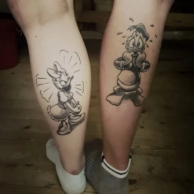 Small fine tattoo by Xelo